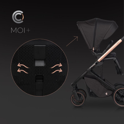 Wózek dziecięcy Cavoe Moi+ Meteorite