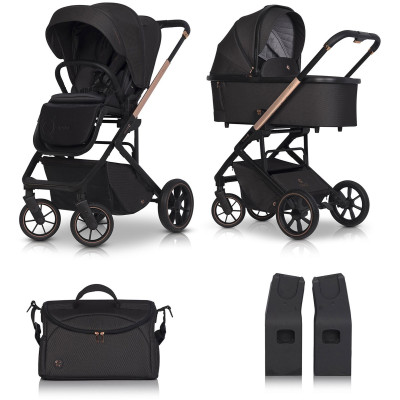 Zestaw 2w1 wózek dziecięcy Cavoe Moi+ Meteorite