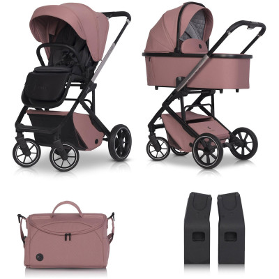 Zestaw 2w1 wózek dziecięcy Cavoe Moi+ Desert Rose