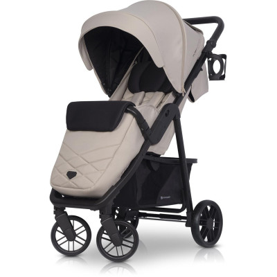 Wózek dziecięcy Euro-Cart Flex Black Edition Fossil