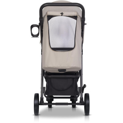 Wózek dziecięcy Euro-Cart Flex Black Edition Fossil