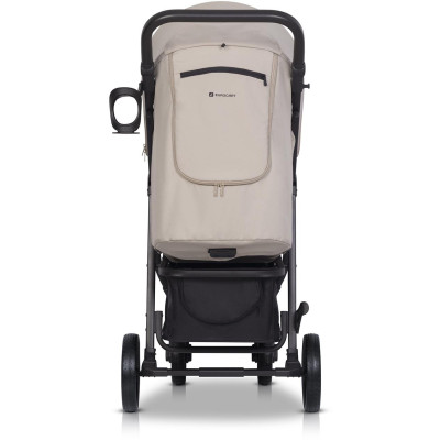 Wózek dziecięcy Euro-Cart Flex Black Edition Fossil