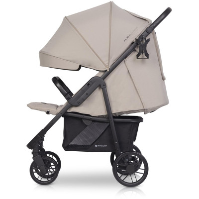 Wózek dziecięcy Euro-Cart Flex Black Edition Fossil