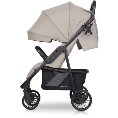 Wózek dziecięcy Euro-Cart Flex Black Edition Fossil