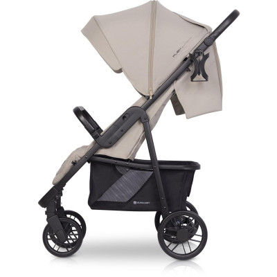 Wózek dziecięcy Euro-Cart Flex Black Edition Fossil