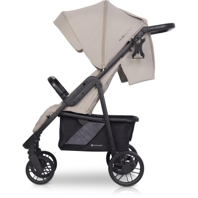 Wózek dziecięcy Euro-Cart Flex Black Edition Fossil