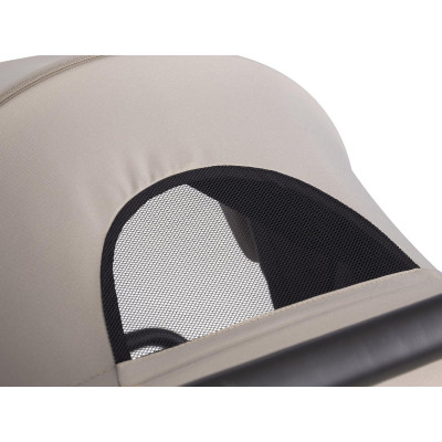 Wózek dziecięcy Euro-Cart Flex Black Edition Fossil