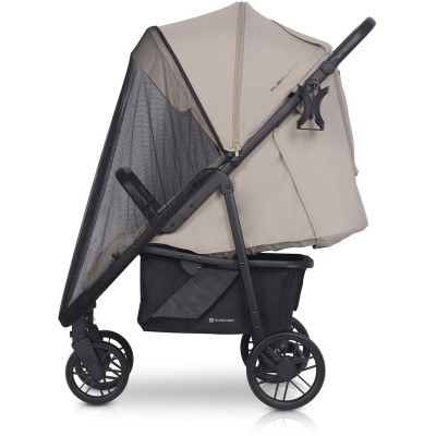 Wózek dziecięcy Euro-Cart Flex Black Edition Fossil