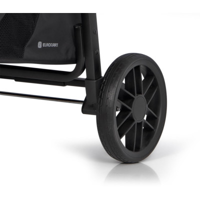Wózek dziecięcy Euro-Cart Flex Black Edition Fossil