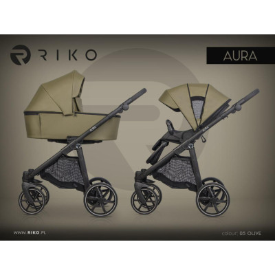 Wózek dziecięcy Riko Aura 05 Khaki