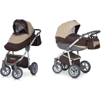 Wózek dziecięcy Expander Mondo Grey Line Chocolate