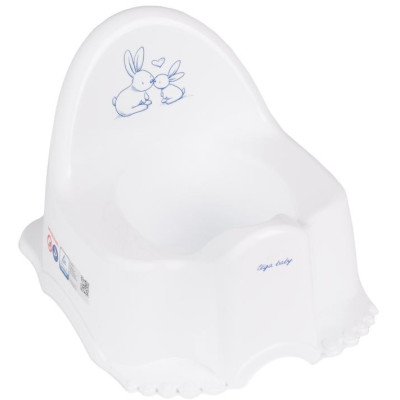 TEGA PO-059-103 Nocnik z pozytywką ECO KRÓLICZKI biały