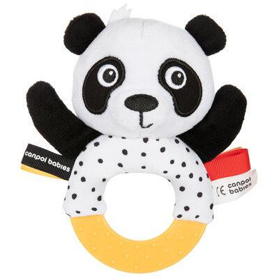 CANPOL 68/086 Sensoryczna zabawka z gryzakiem i grzechotką BabiesBoo