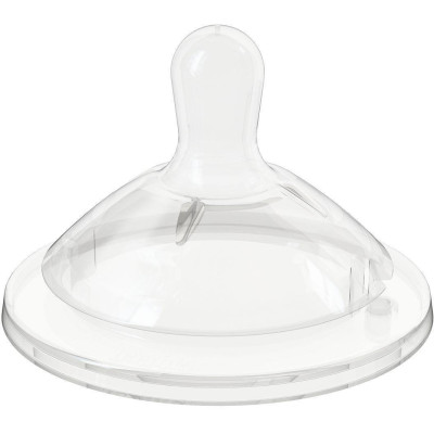 CHICCO 00081047200000 Smoczek na butelkę NF silikon 6m+ szybki
