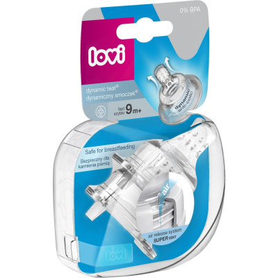 LOVI 18/752 Smoczek dynamiczny do karmienia Szybki 2szt.