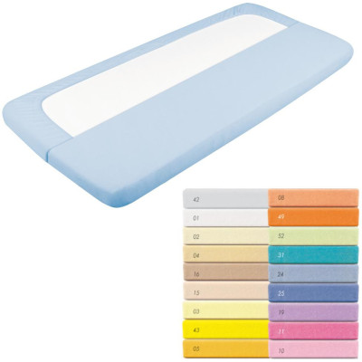 MATEX Prześcieradło JERSEY z gumką 70x140 [TB0028_04] żółte