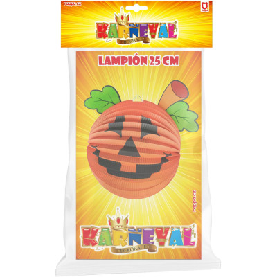 Lampión Halloween tekvica 25 cm