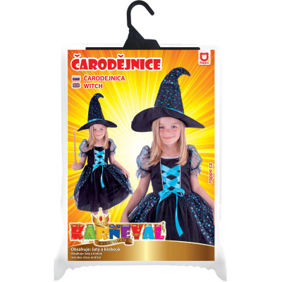Detský kostým čarodejnice Agáta (S)