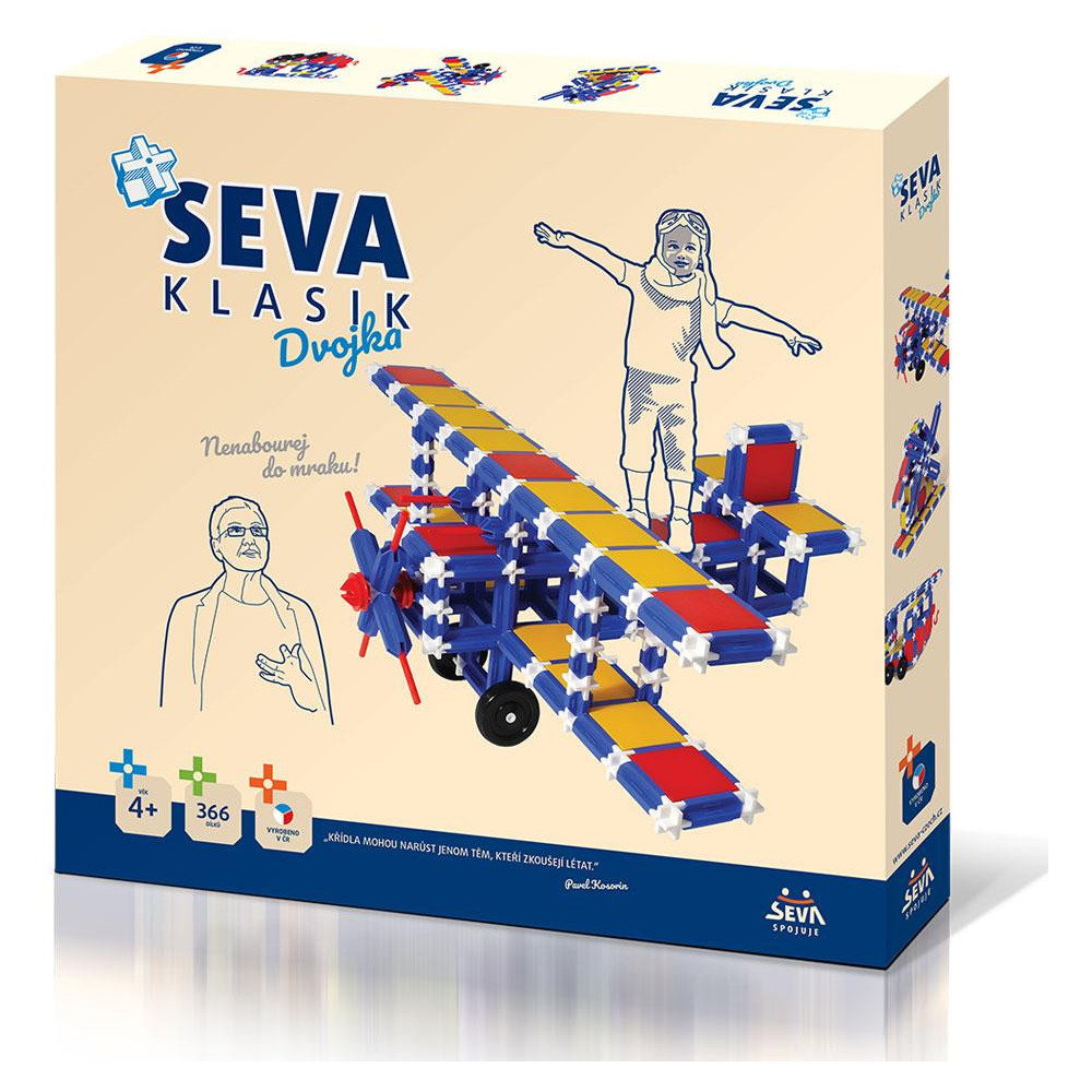 Stavebnica Seva Klasik Dvojka Stavebnica Seva Klasik Dvojka