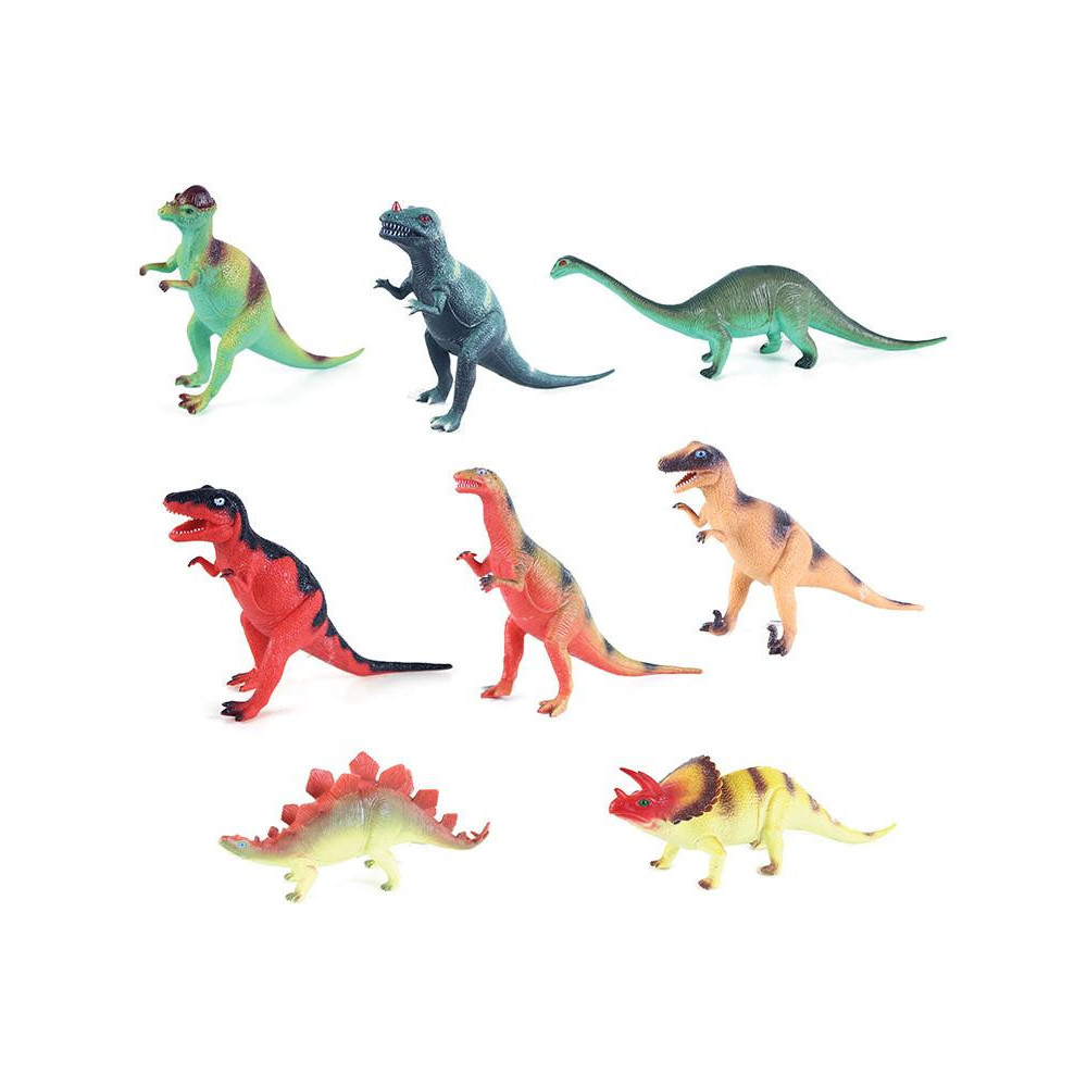 Dinosaurus so zvukom, 8 druhov, 21 - 29 cm Dinosaurus so zvukom, 8 druhov, 21 - 29 cm