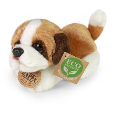 Plyšový pes 15 cm ECO-FRIENDLY - nefunkčný zvuk
