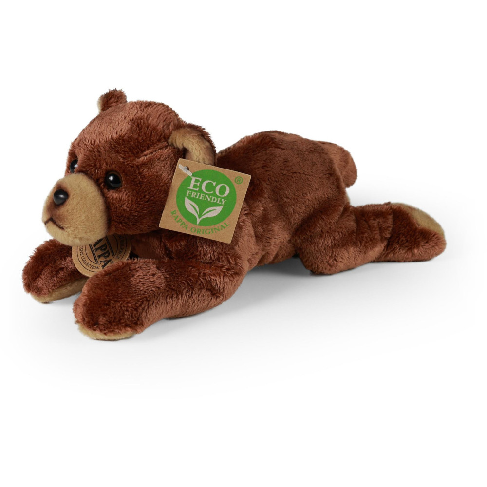 Plyšový medveď ležiaci 18 cm ECO-FRIENDLY Plyšový medveď ležiaci 18 cm ECO-FRIENDLY