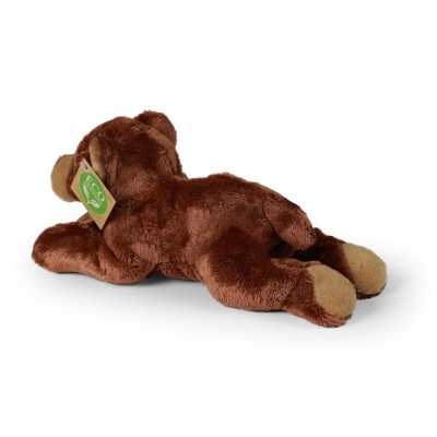 Plyšový medveď ležiaci 18 cm ECO-FRIENDLY