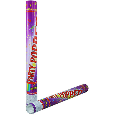 Konfety vystreľovacie v tube, 50 cm