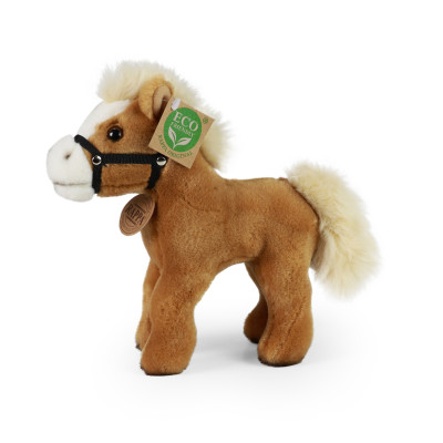 Plyšový kôň stojaci 20 cm ECO-FRIENDLY