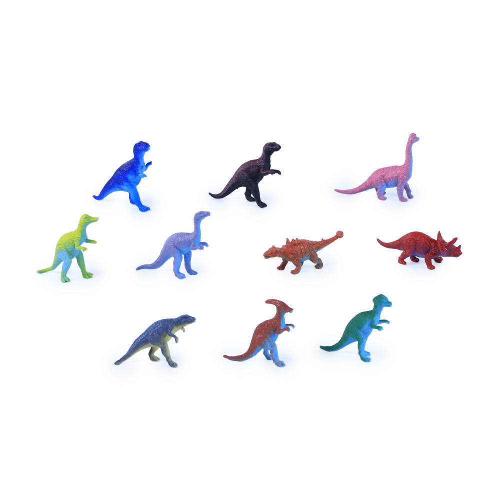 Dinosaury, 10 ks vo vrecku, 2 druhy Dinosaury, 10 ks vo vrecku, 2 druhy