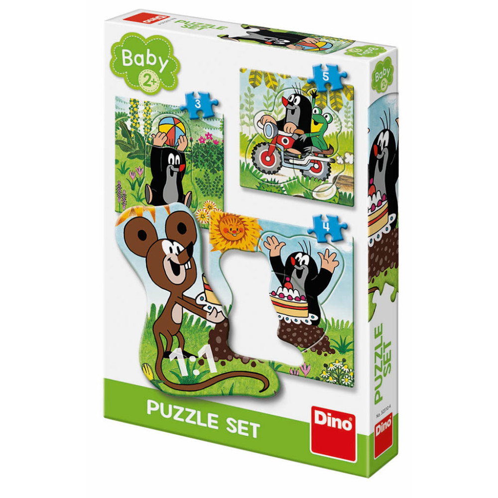 Puzzle baby 3-5 - Krtko na lúke Puzzle baby 3-5 - Krtko na lúke