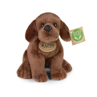 Plyšový pes labrador sediaci 20 cm ECO-FRIENDLY