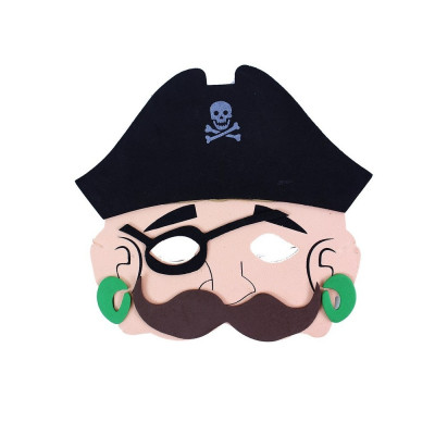 Maska pirátska 2 ks