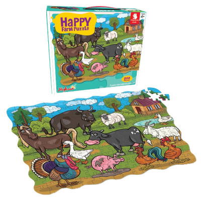 Puzzle farma 208 ks, 90x64 cm