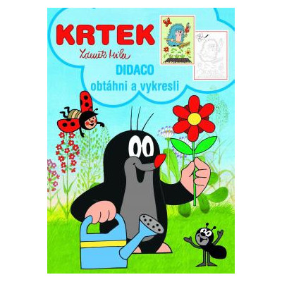 omalovánka A5 Krtko obtiahni a vykresli
