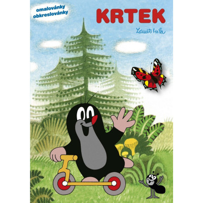 omalovánka A5 Krtko obkreslovánky