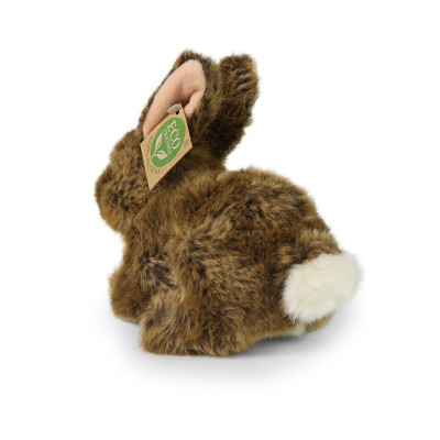 Plyšový králik hnedý ležiaci 17 cm ECO-FRIENDLY