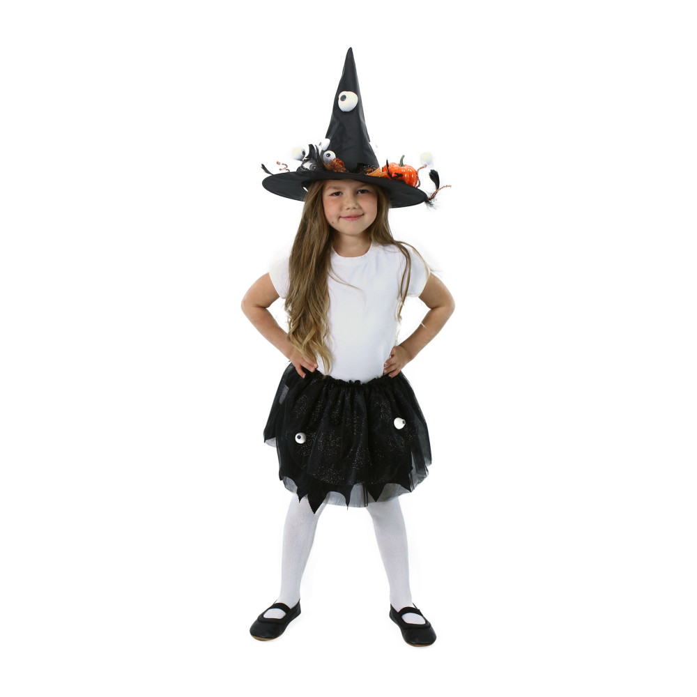 Detský kostým tutu sukne čarodejnica / Halloween Detský kostým tutu sukne čarodejnica / Halloween