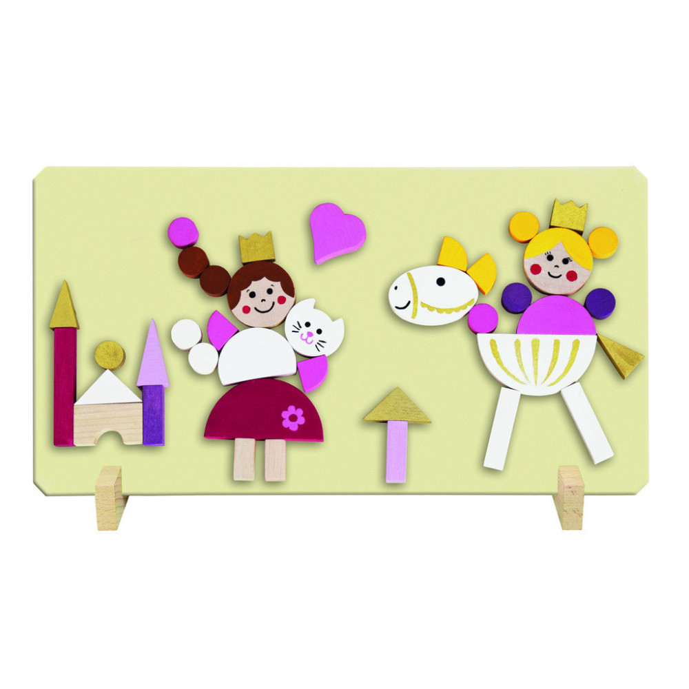 Puzzle magnetické - Princezné Puzzle magnetické - Princezné