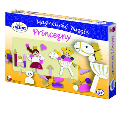 Puzzle magnetické - Princezné