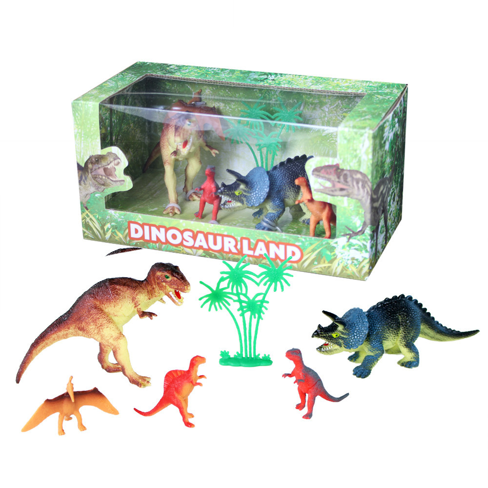 Dinosauři 6 ks v krabici Dinosauři 6 ks v krabici