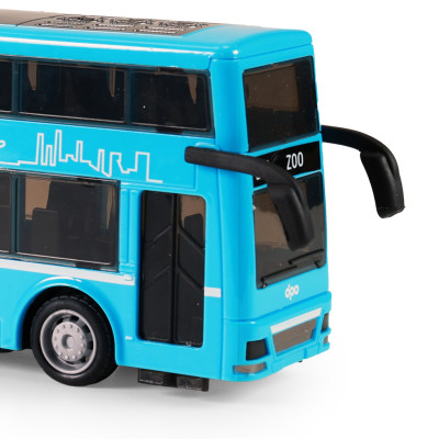 Dvojposchodový autobus doubledecker DPO Ostrava 20 cm