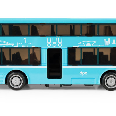 Dvojposchodový autobus doubledecker DPO Ostrava 20 cm