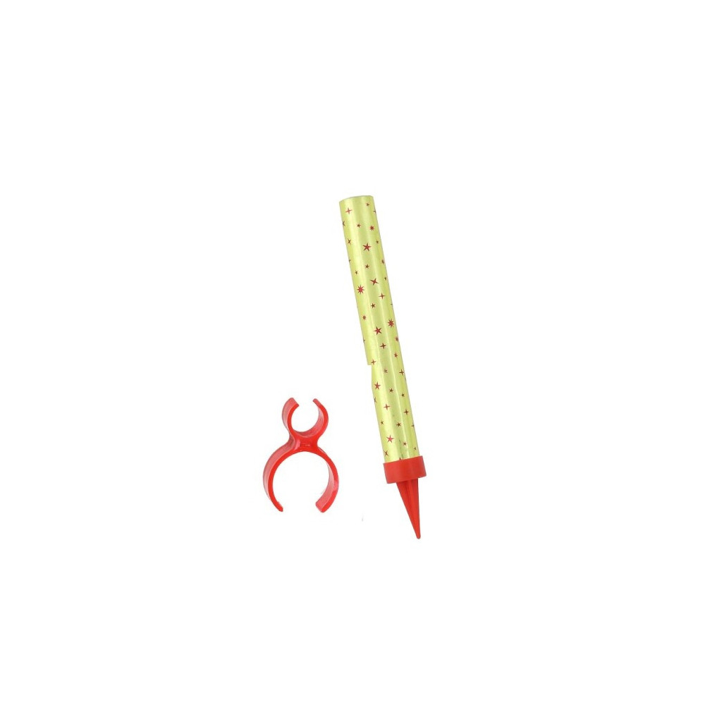 Fontána párty zlatá s držiakom na fľašu 35 sek 12cm Fontána párty zlatá s držiakom na fľašu 35 sek 12cm