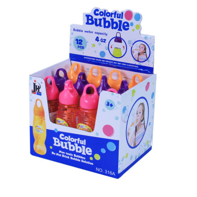Bublifuk fľaša 3 farby