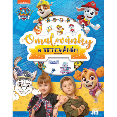 Omaľovánka s tetovaním Paw Patrol