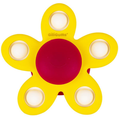 GILIGUMS GG 30044 Zakręcony kwiatek POP IT żółty