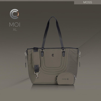 Torba do wózka dziecięcego Cavoe Moi XL Moss