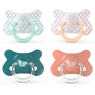 SUAVINEX | FUSION MEMORIES cumlík fyziologický SILIKON +18m 2 ks