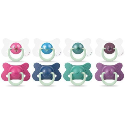 SUAVINEX | CUMLÍK DEŇ&amp,NOC fyzioligický SILIKÓN +18m 2ks